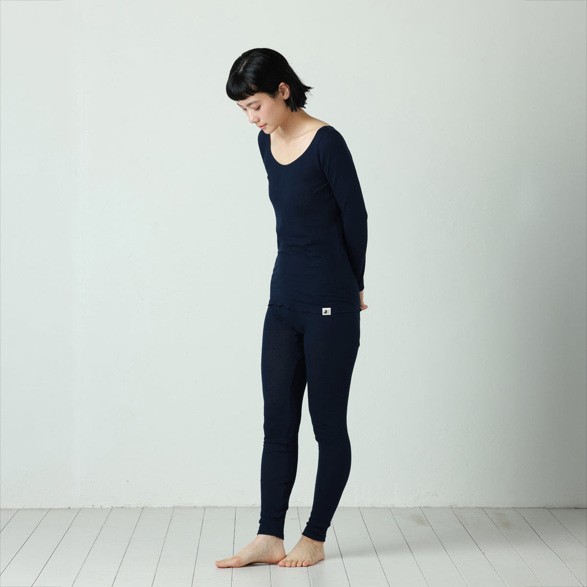 コットン・ガーゼ 10分丈 ボトムス