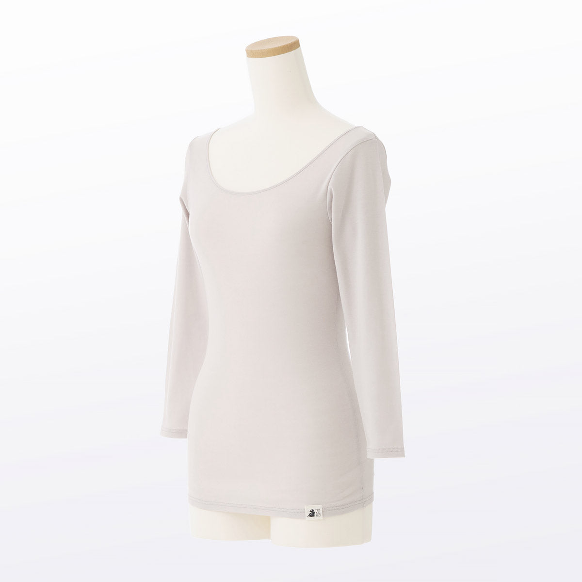 さっぱりコットン 8分袖