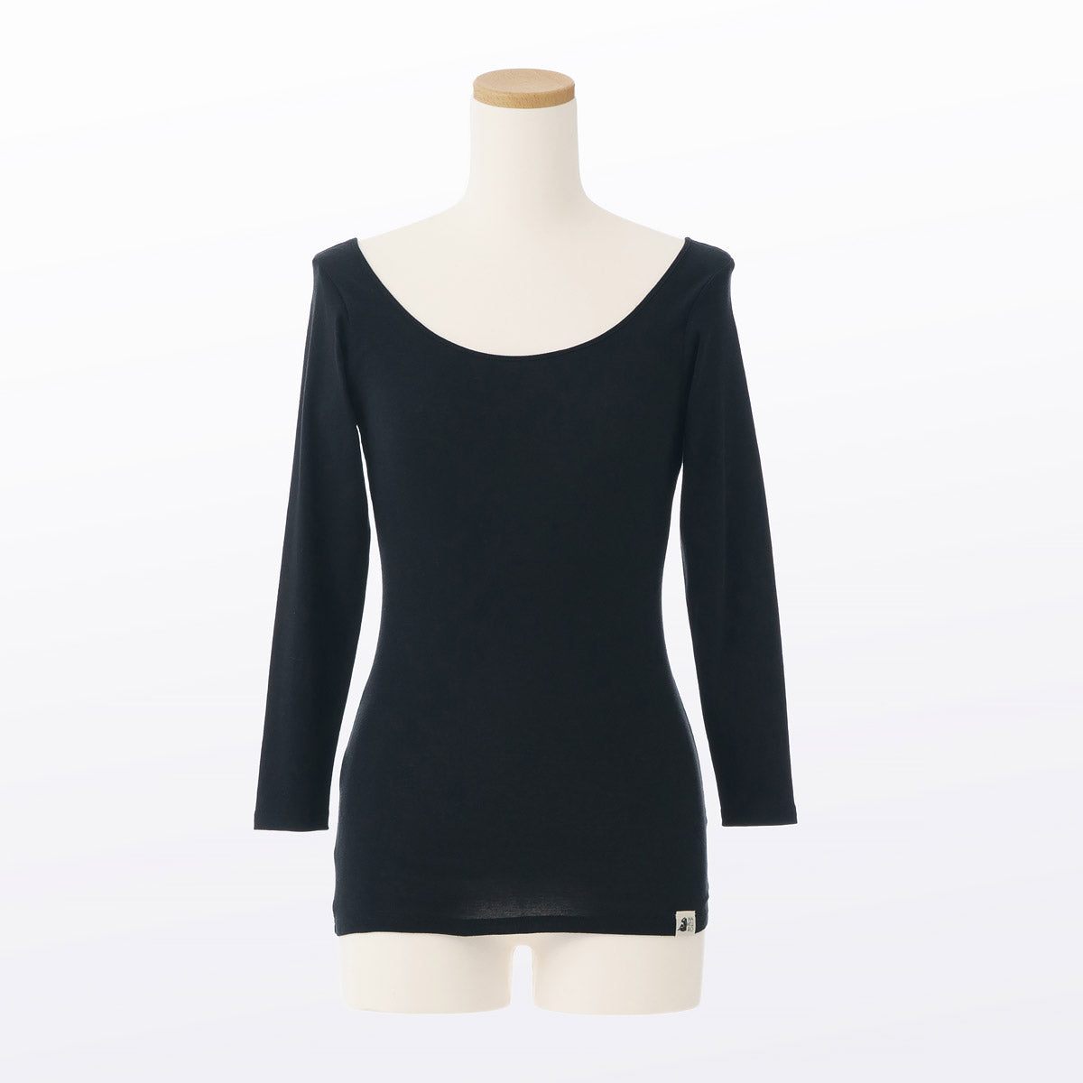 さっぱりコットン 8分袖