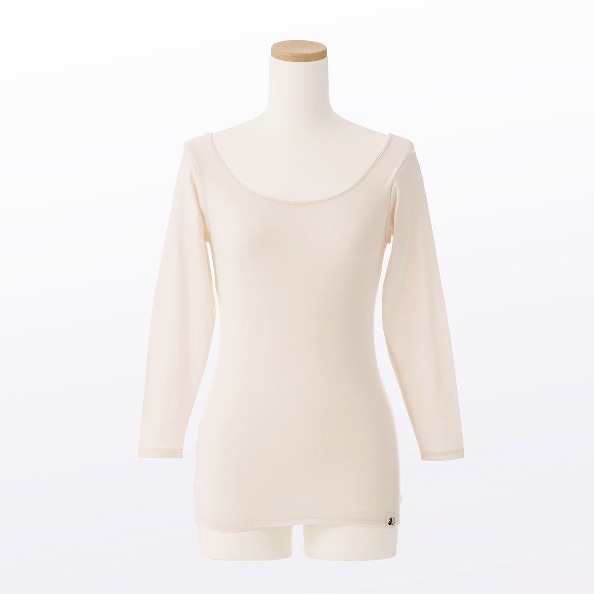 さっぱりコットン 8分袖