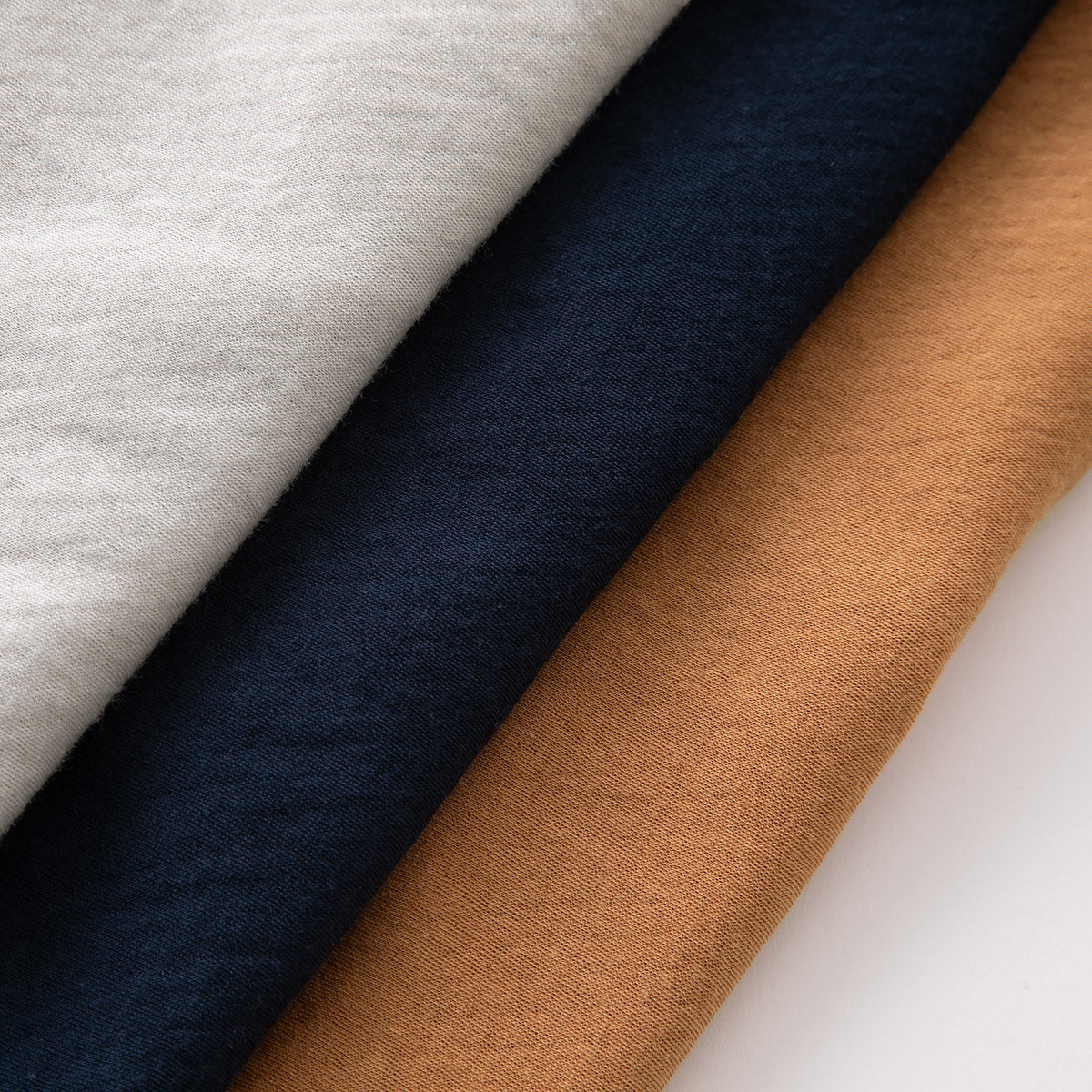 コットン・ガーゼ 8分袖 バレエネック