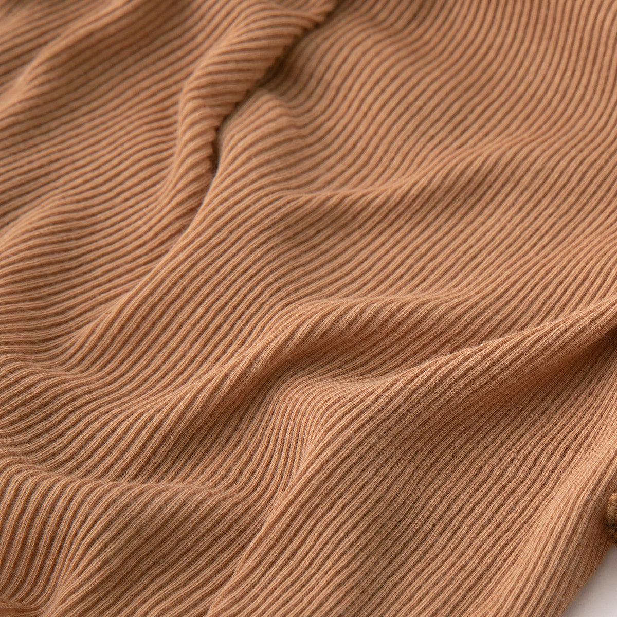 コットン・リブ タンクトップ バレエネック